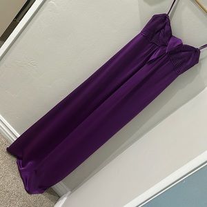 BCBG strapless formal gown